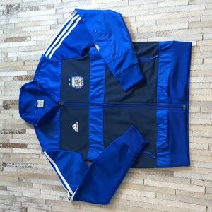 Adidas Argentina National Team 2010-2011‎ World Cup football soccer Track Jacket